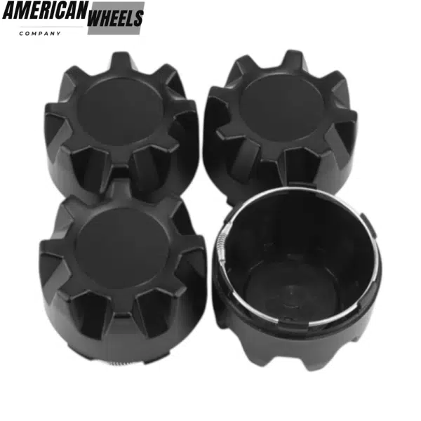4pcs 84mm(3.31in) Wheel Center Cap for Hurricane/Tornado ITP wheels - 20277125BK - Image 2