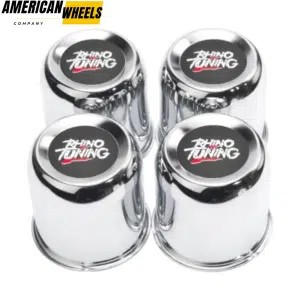 74mm 2.91in Push Through Center Cap Chrome Carbon Steel (Iron) Available - (20274075+20220971)x1