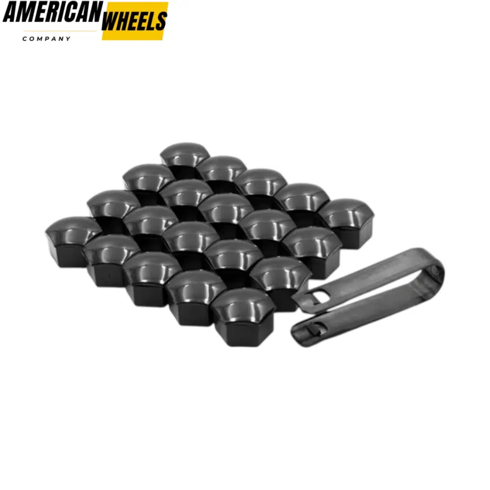 6f9cf64a-812b-4231-9b46-020fa4be45e1 100PCS Tesla Black Wheel Rim Nut Dust Caps For Model3 ModelY - 20213203 - Image 1