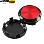 4pcs Benz OZ 75mm 2 15/16in Wheel Center Caps Red Laber Black Base - 20214948BKR[4618RD+4725BK]x4 - Image 6
