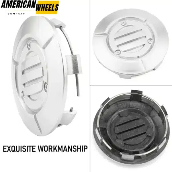 83mm 3.27" Wheel Center Caps for Cadillac Chevrolet GMC #9595891 #9596403 - 20274175 - Image 5