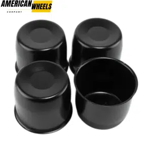 For 4.25in Toy Hauler Center Cap fit Truck Trailer RV Rims Stainless Steel - 20274309MB