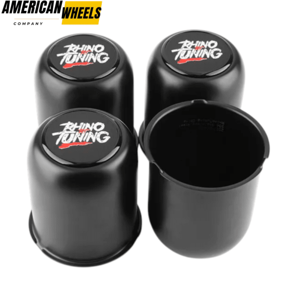 81mm 3.19 Trailer Center Caps for 3.19" Bore 3.62" Tall Stainless steel - 20274307 - Image 2
