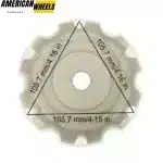 RhinoTuning 4Pcs 111mm 4 11/32in Silver Wheel Center Caps Replacement - 20214678SV - Image 5