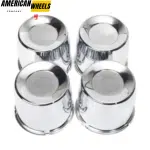 130mm 5.15in Push Through Truck Center Caps Chrome for 5.15" Center Bore Wheel Rims - 20274162