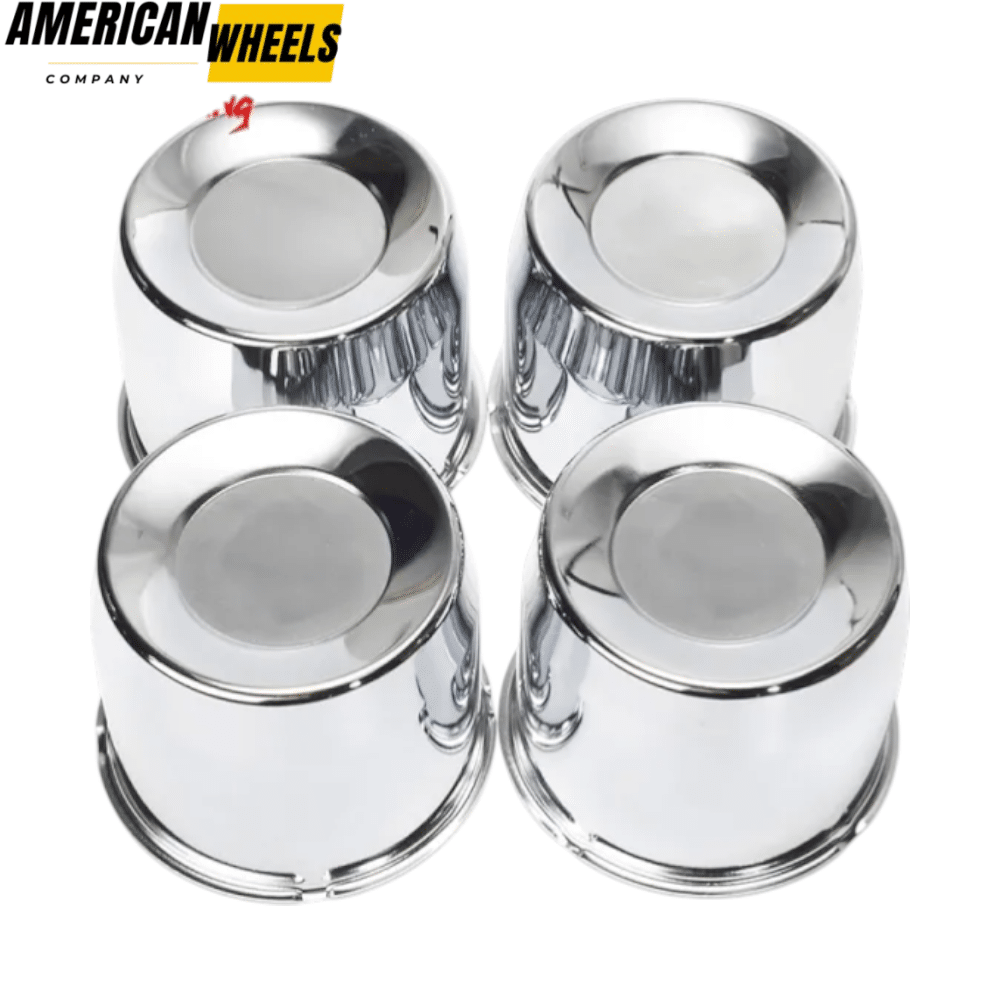 73078492-0442-413e-9188-9e85b503194e 130mm 5.15in Push Through Truck Center Caps Chrome for 5.15" Center Bore Wheel Rims - 20274162 - Image 1