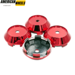 4PCs 68mm ADVAN K68 Wheel Center Caps (2.68in) – OEM Style Hub Caps - Image 4