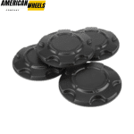 114mm 4 8/16in HubCaps for Polaris RZR Wheel Center Caps Turbo EPS - 20274155BK - Image 2