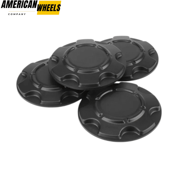 114mm 4 8/16in HubCaps for Polaris RZR Wheel Center Caps Turbo EPS - 20274155BK - Image 2