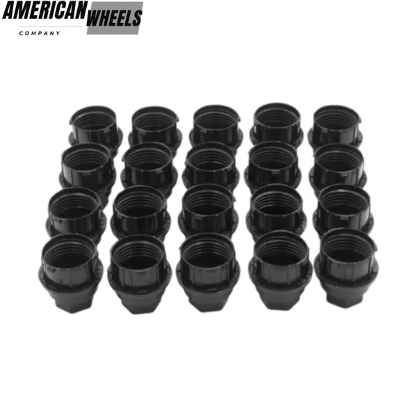 20pcs Chevrolet Monte Carlo Wheel Screw Cover Black - 23112206BKX20 - Image 3