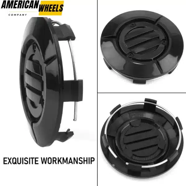 83mm 3.27" Wheel Center Caps for Cadillac Chevrolet GMC #9595891 #9596403 - 20274175 - Image 3