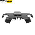 4pcs Tesla Model3 167mm 6 9/16in Wheel Center Caps Bright Black - 20274108HB - Image 7