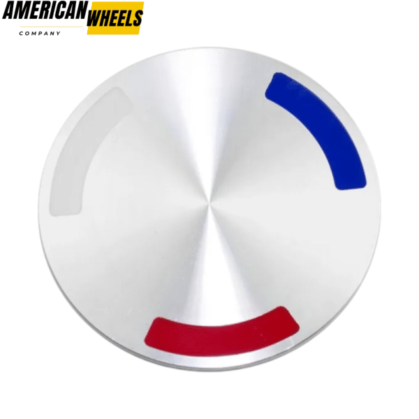 59mm Tri-color Wheel Center Sticker Metal - 20214523 - Image 3