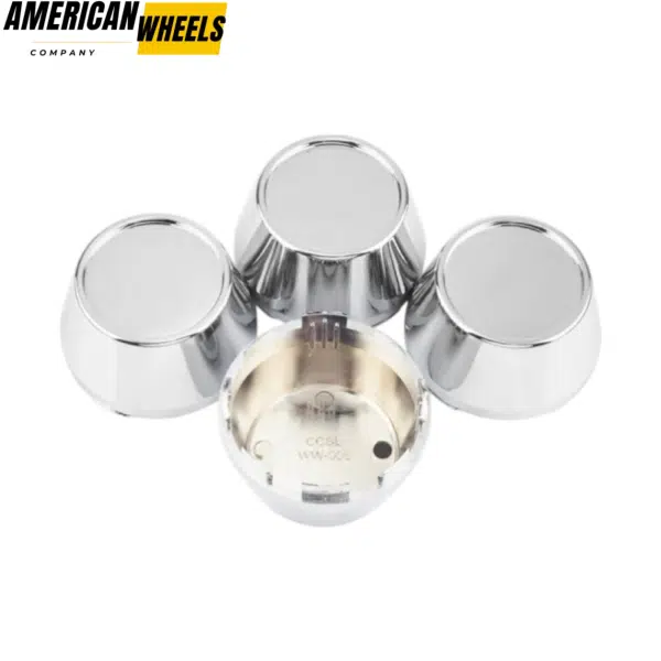 4pcs 64mm(2.52in) Wheel Center Cap for WW-008 Snap On Rim Hub Cup Cover - 20280008CH - Image 2