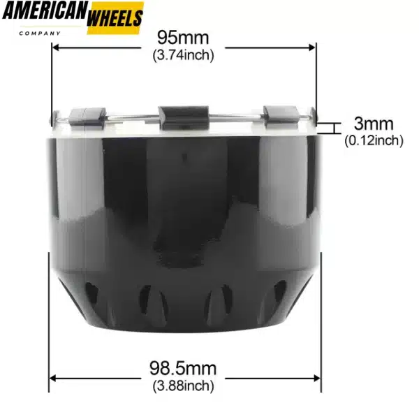 4pcs 99mm3 7/8in Wheel Hub Cap for XD Series by KMC HubCaps #464K98 - 20274181 - Image 5