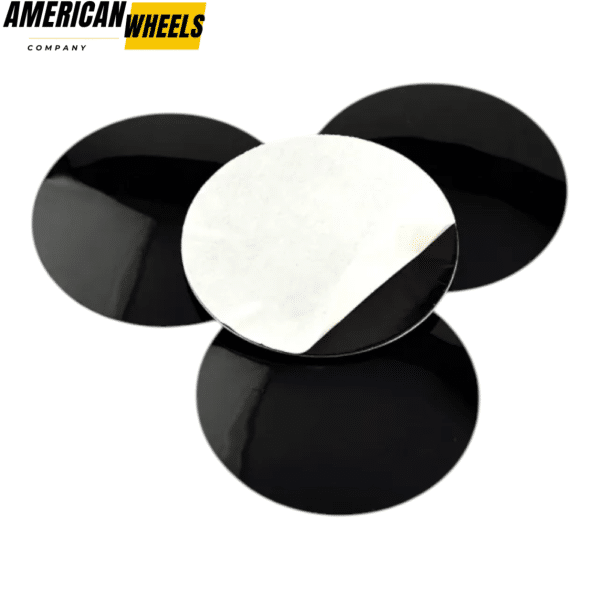 4pcs BMW 78mm 3 1/16in Wheel Sticker Aluminum - Image 3