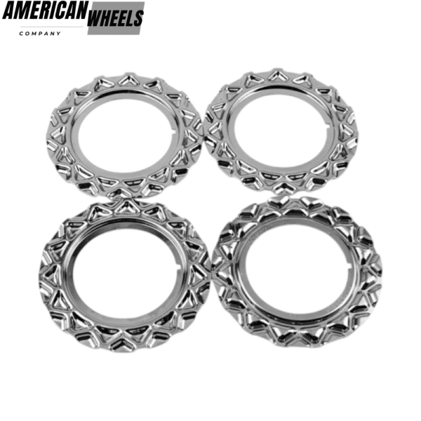 4pcs for 151mm 5 15/16in BBS Wheel Centers Caps Center plate Fitment #09.23.134 - 20214669BC - Image 3
