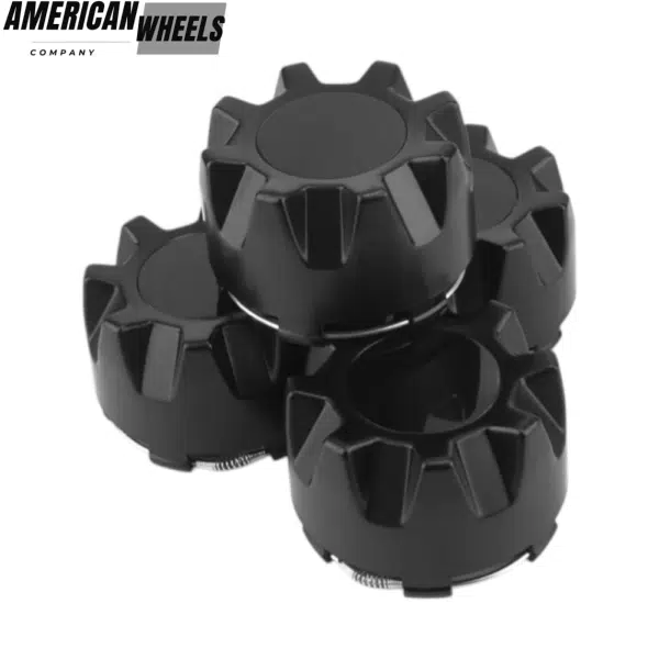 4pcs 84mm(3.31in) Wheel Center Cap for Hurricane/Tornado ITP wheels - 20277125BK - Image 3