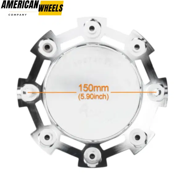 180mm(7 1/16in) Wheel Center Caps for KMC XD Center Caps XS811 II SC-198 - 20272025CH - Image 3