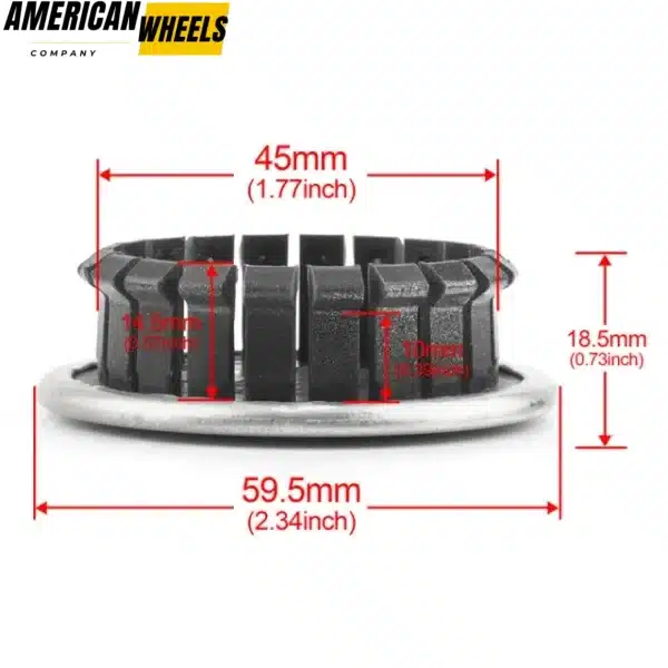4pcs 60mm(2.34in) Wheel Center Cap for Chevrolet Pontiac 9594156 - 20280013SV - Image 5