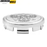 4pcs Subaru National Emblem Of The Russian 61mm 2 3/8in Wheel Center Caps #28821AE000 Silver Base - 20277075CH（20214550CH+20220959BKS ）x4 - Image 6