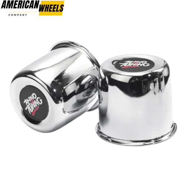 84mm 3.31in Push Through Center Cap Chrome Carbon Steel (Iron) Available - Image 3