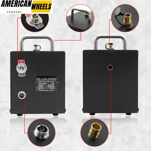 Smoke Machine Vac-Leak Hunter With Smoke Cone Cap Plugs Kit  -23133103 - Image 5
