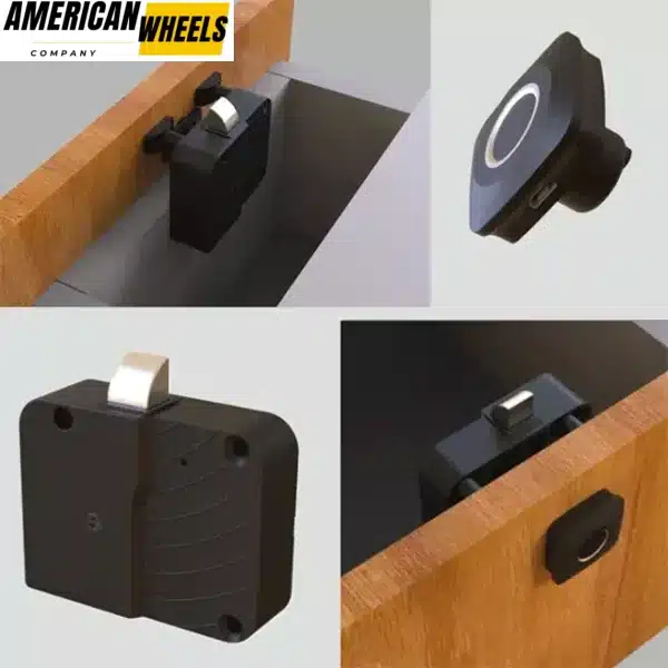 3D Fingerprint Electronic Smart Keyless Entry Drawer Locker for Home/ Office Cabinet Lock - 21738012 - Image 2