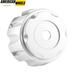RhinoTuning 4Pcs 111mm 4 11/32in Silver Wheel Center Caps Replacement - 20214678SV - Image 2