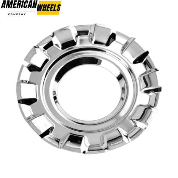 4pcs BBS 163mm 6 13/32in Hub Cover Ring #09.24.187 Black Chrome - 20214672 - Image 2