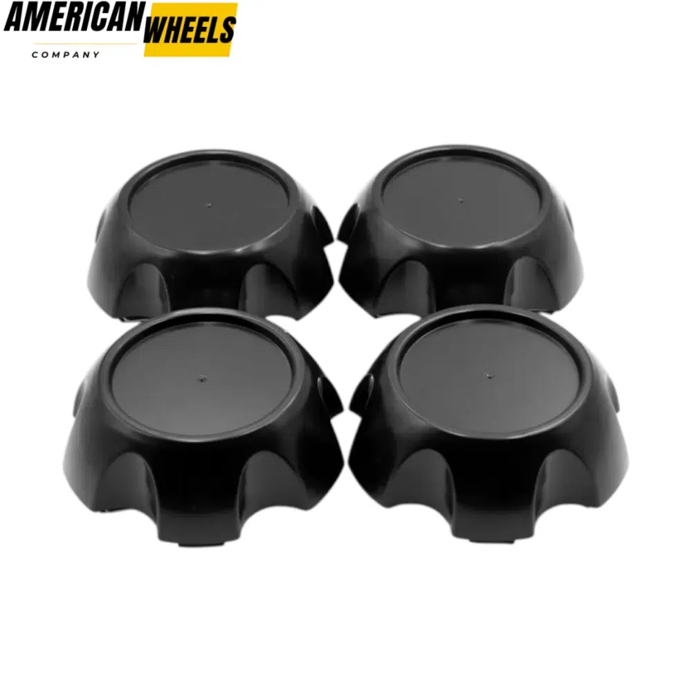 947b3b61-4d26-4f2e-8a56-2e62f37d4372 4pcs 133mm 5 7/32 Wheel Center Caps Matt Black - 20274127 - Image 1