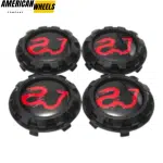 83mm (3.27in) Snap-On Gragon Emblem Wheel Center Caps For GMC Chevrolet