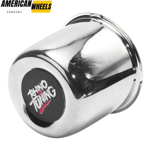 84mm 3.31in Push Through Center Cap Chrome Carbon Steel (Iron) Available - Image 4