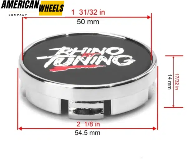 55mm (2.14in) Wheel Center Cap For Ford BBS Mitsubishi Subaru Suzuki - Image 12