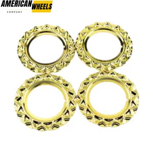 4pcs BBS Wheel Center Fitment 151mm 5 15/16in #09.23.134 Gold - 20214669GD