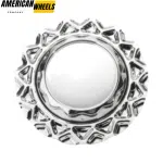 1pc BBS 151mm 5 15/16in Wheel Center Cap #09.24.002 Combination Chrome - 20277084B