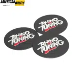 4pcs RHINO TUNING 50mm 1 31/32in Center Cap Stickers Aluminum - Image 5
