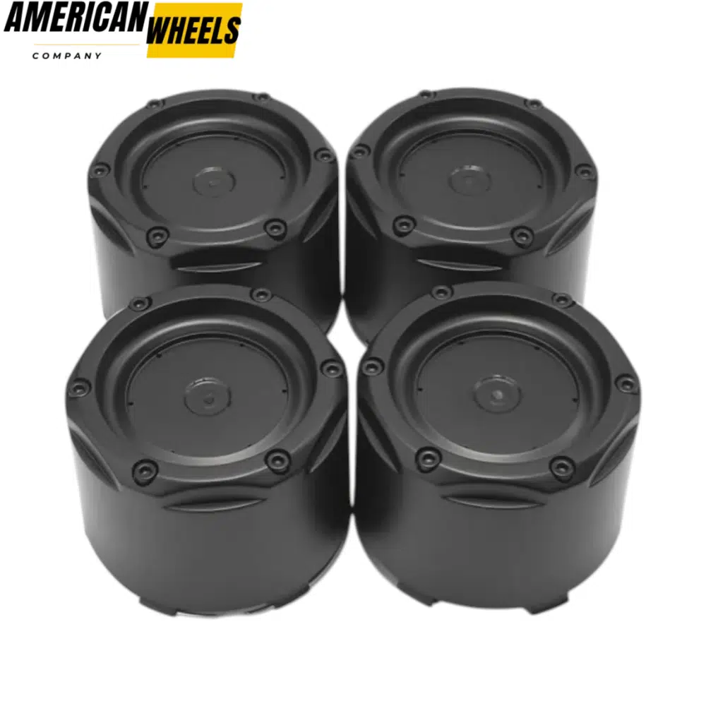 9d02f65b-4e15-4915-a96f-1247c7e1b30f 128mm 5in Fuel Wheel Center Caps #1003-50MB Matte Black - 20274178 - Image 1