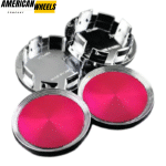 4pcs Volkswagen 66mm 2 19/32in Wheel Center Caps #3B7601171 Pink - 20214945CHP[4618PP+4664CH]X4 - Image 5