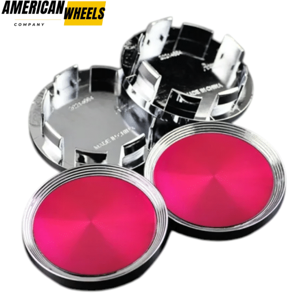 4pcs Volkswagen 66mm 2 19/32in Wheel Center Caps #3B7601171 Pink - 20214945CHP[4618PP+4664CH]X4 - Image 5