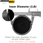 4Pcs for America Eagle Alloys Center Caps #ACC 3226 06 - 20274230MB - Image 3