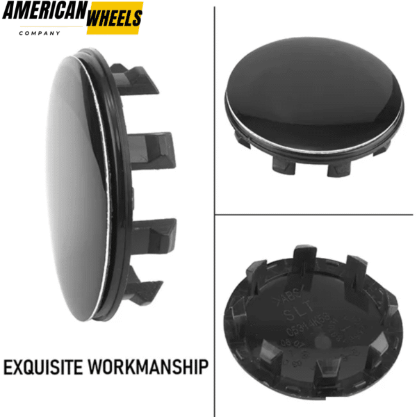 4pcs 58mm 2.28in for Kia Tesla Wheel Center Caps #52960-3W200 #6005879 #6005879-00-A - 20277114BK[13332+13708BK] - Image 3