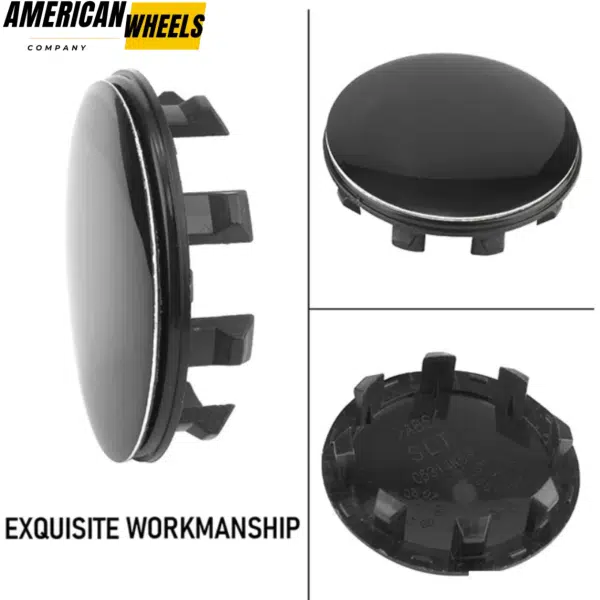 4pcs 58mm 2.28in for Kia Tesla Wheel Center Caps #52960-3W200 #6005879 #6005879-00-A - 20277114BK[13332+13708BK] - Image 3