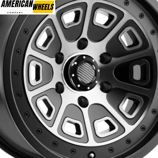 4pcs Mayhem Wheels 102mm 4in Center Caps #81232090F Carbon Fiber Texture - 14365 - Image 4