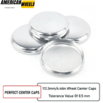 4x 113mm 4.46in for GMC / Chevrolet Silverado 2500 1500HD Trailer Hub Dust Cap - 20260013 - Image 3