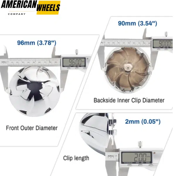 Toyota Tundra 4 Runner Tacoma Enkei XSP XSP-X Wheel Center Caps #S603-03 96mm 3.78in 4pcs - 20274228 - Image 10