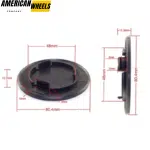 4pc 80mm BBS Wheel Rim Center Caps Auto Replacement Part for Super Rs, Rc, Rsii #09.24.410 - 20214662 - Image 9