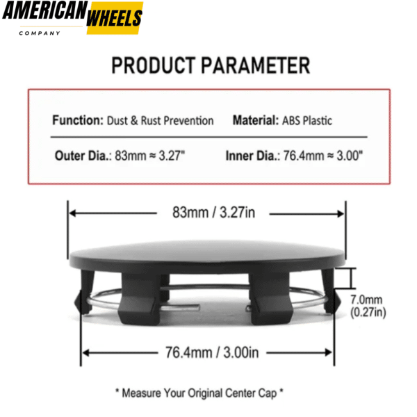 4pcs for Tesla Cybertruck Center Caps and 25pcs Lug Nut Covers Matte Black - 20250001MB[20214487MBRx4+23112227MBx25] - Image 5