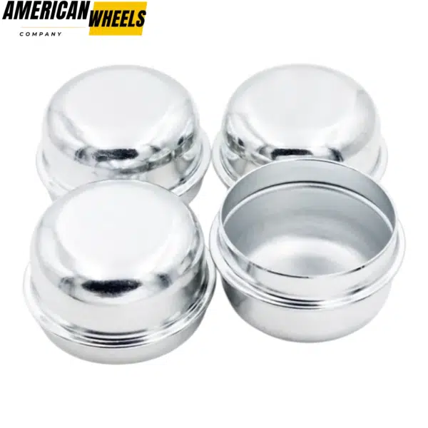 4pcs Metal 57mm 2 7/32in Wheel Center Caps Chrome - Image 5