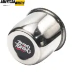 83mm 3.27in Push Through Center Cap Stainless Steel Chrome Available - (20274113+20220971)x1 - Image 5